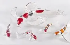 Tim Cotterill koi sculptures
